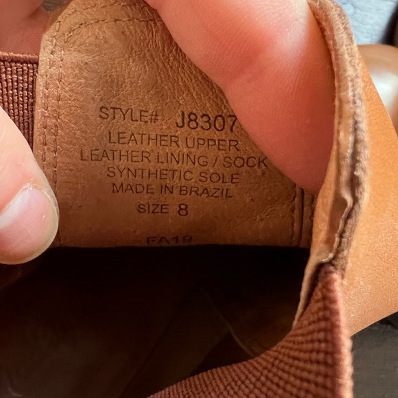 Madewell Regan Chelsea Pull On Leather Boot in Brown - Picture 3 of 6